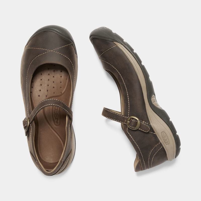 Mary Jane Keen Presidio II Para Mujer Chocolate - Zapatos Keen Mexico (296031-HZO)